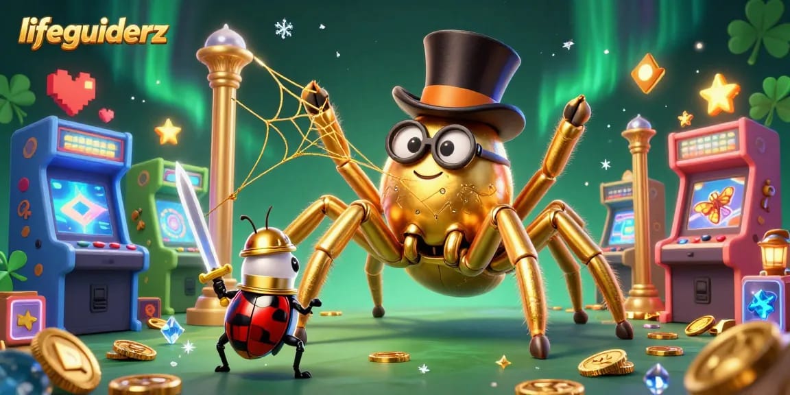 Experience lifeguiderz with vibrant casino games through a captivating scene of adventure and excitement.