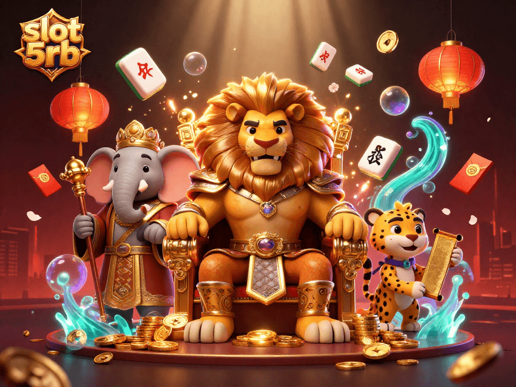 Experience slot 5rb excitement with vibrant characters and rich 3D details.