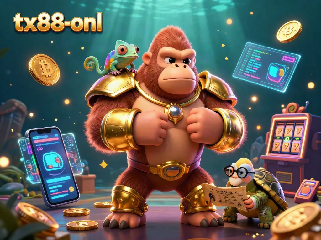 Experience thrilling gameplay at tx88-onl with our vibrant casino-themed illustration showcasing action-packed game elements.
