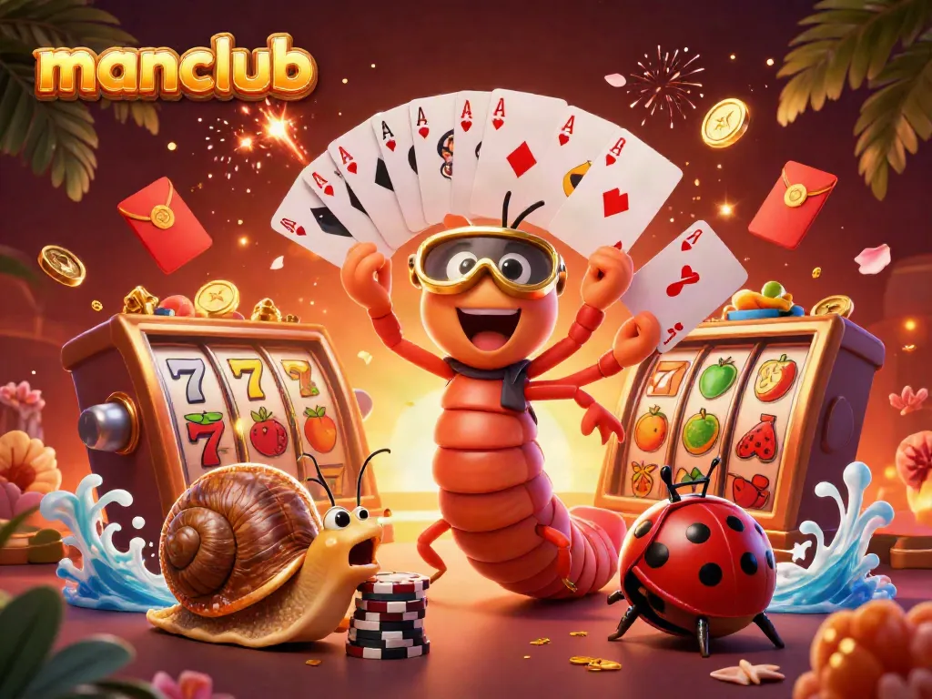 Experience gaming excitement with Manclub's vibrant casino scene featuring a unique dealer and high rollers.