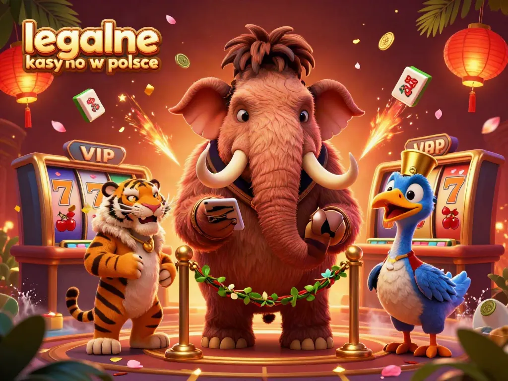 Experience the vibrant atmosphere of legalne kasyno w polsce with dynamic characters and casino elements.