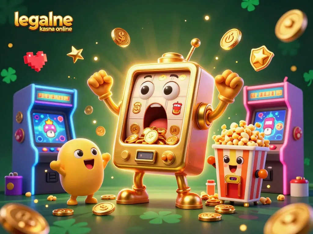 Celebrate big wins at legalne kasyna online with this vibrant casino-themed digital illustration.