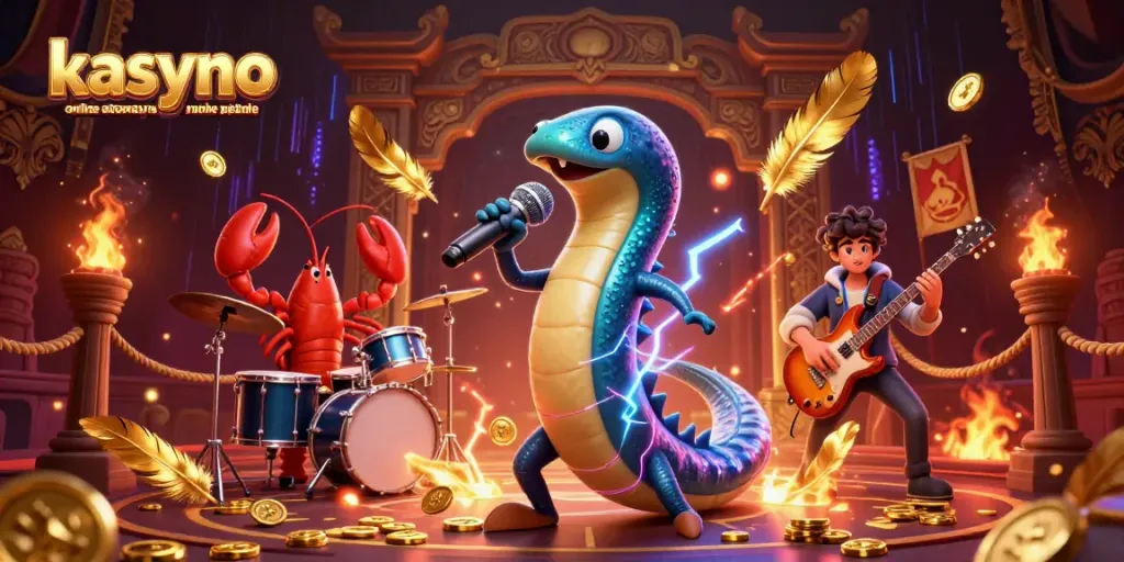 Experience the thrill of kasyno online automaty na prawdziwe pieniądze with our vibrant casino representation featuring animated characters and dynamic elements.