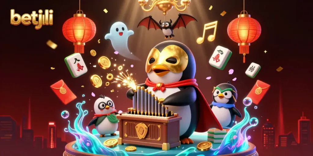 Experience the thrilling world of betting with betjili's vibrant 3D casino illustration, showcasing dynamic characters and games.