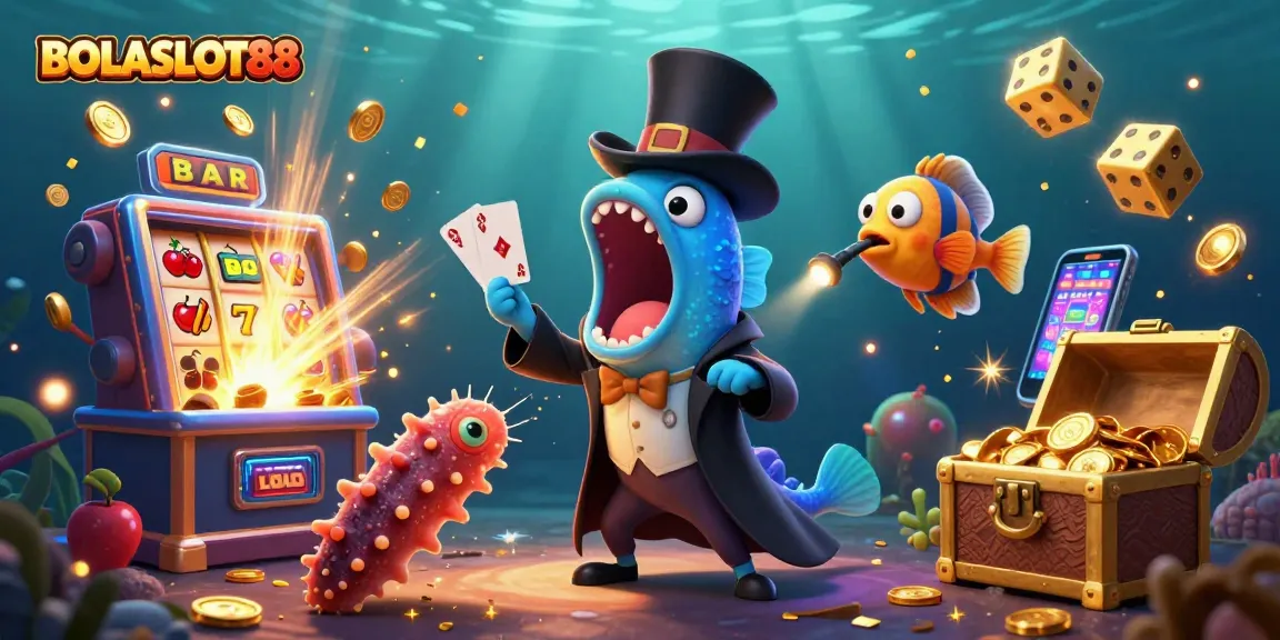 Experience thrilling casino magic with BOLASLOT88's vibrant underwater gambling scene.
