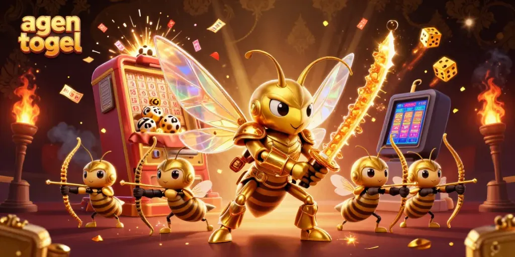 Agen togel menarik perhatian dengan jackpot lottery dan cuplikan permainan yang berkilau.