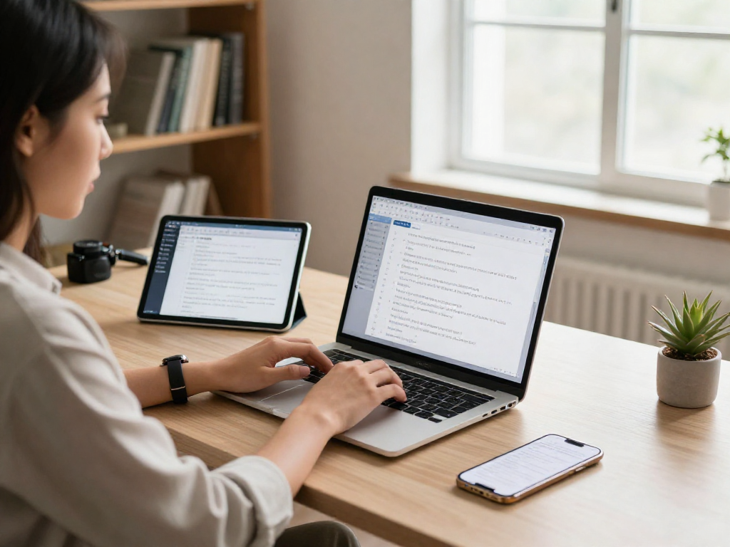 Sogou Pinyin Input Method download showcased on a modern workspace, demonstrating efficient Mandarin typing.
