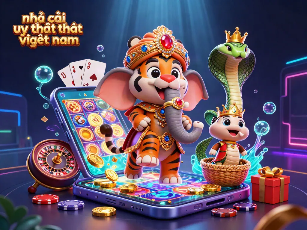 Play exciting games at nhà cái uy tín nhất việt nam, exploring vibrant casino elements in a lively atmosphere.