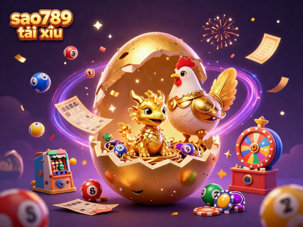 Experience excitement with sao789 tài xỉu, featuring golden winnings and vibrant game elements.
